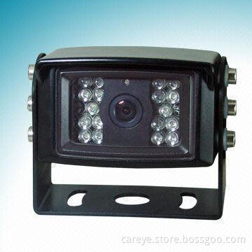 Car Rearview Camera with Night Vision, Waterproof and Weather-resistant Housing, IR-cut Optional